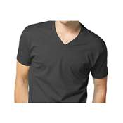 Erkek RENKLİ  %100 Pamuklu Tişört (T-Shirt) baskı (v yaka) kısa kollu / ETR03